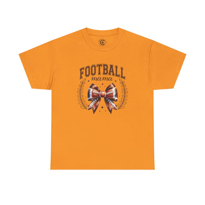 Football Mama Tee - Unisex Heavy Cotton T-Shirt, Sports Mom Gift, Game Day Apparel, Tailgate Outfit, Birthday Present