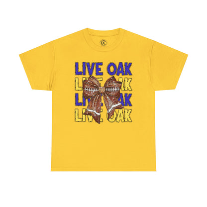 Live Oak Eagles Football Tee, Unisex Cotton Shirt, Sports Fan Apparel, Game Day Outfit, Team Spirit Clothing