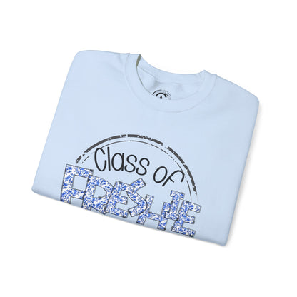 Class of 2029 Unisex Crewneck Sweatshirt, Freshman Gift, Class Sweatshirt, High School Apparel, Graduation Clothing, College Prep Fashion