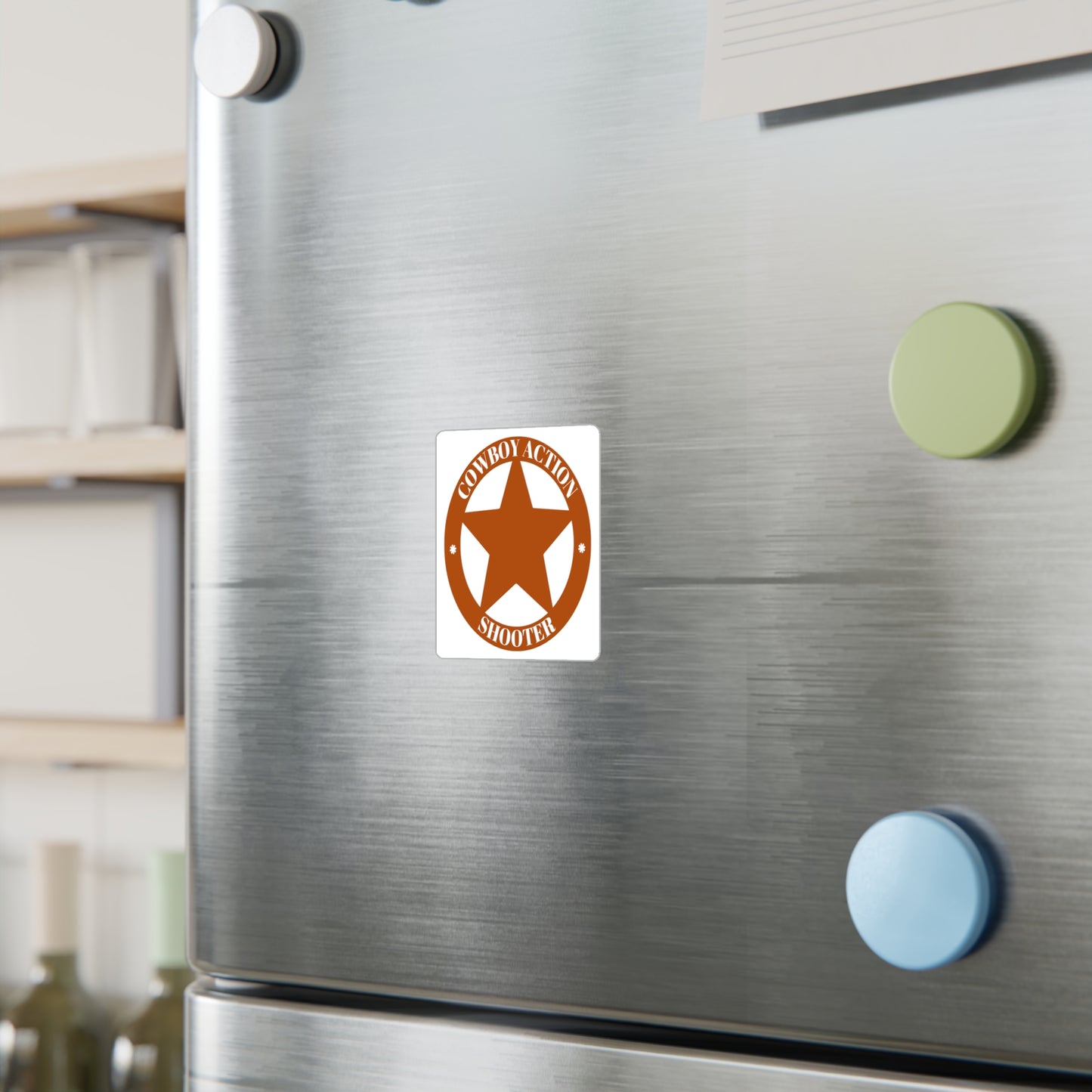 Cowboy Action Shooter Vinyl Decal | Custom Sticker