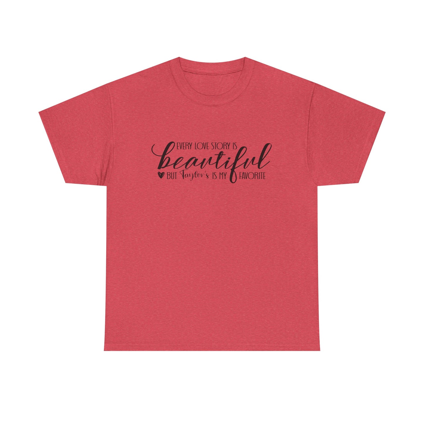 Taylor's Love Story, Beautiful Unisex Heavy Cotton Tee,