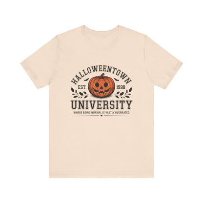 Halloween Pumpkin University Tee, spooky, fall
