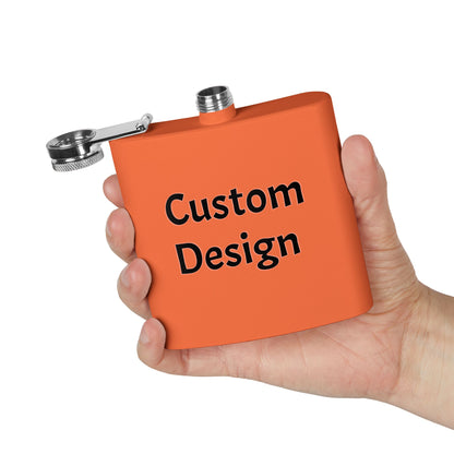 Personalized Stainless Steel Flask,  Gift, Best Man Gift, Wedding Favor, Groomsmen Flask, Outdoor Adventure Gear