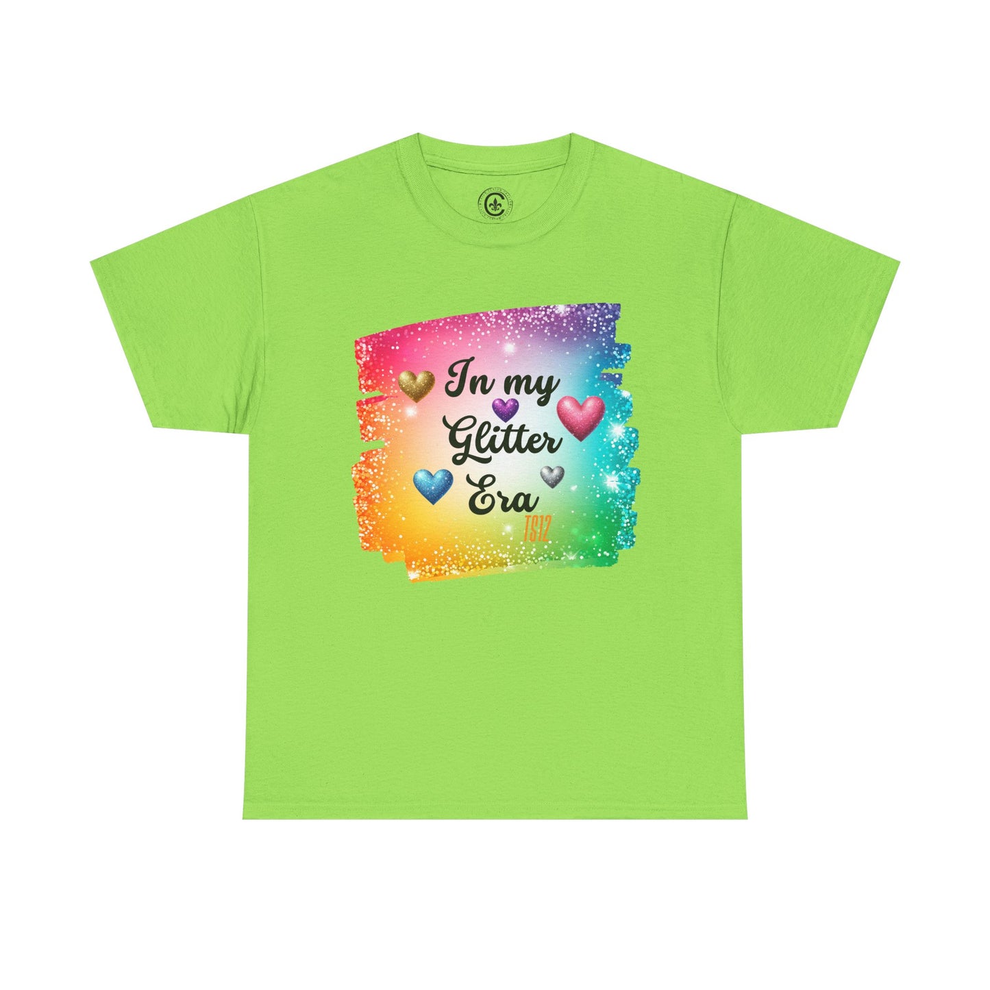 In My Glitter Era Tee - Unisex Heavy Cotton T-Shirt, Perfect for Celebrations, Pride Events, Birthday Gifts, Casual Wear, Colorful Fashion