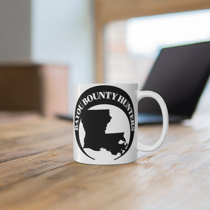 Bayou Bounty Hunters Mug, Custom Coffee Cup, Gift for Cowboy Action Shooting Club members