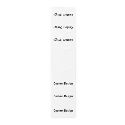 Personalized Custom Cotton Table Runner - Perfect for Weddings, Parties, Home Decor, Holidays, Special Occasions, Events, Showers