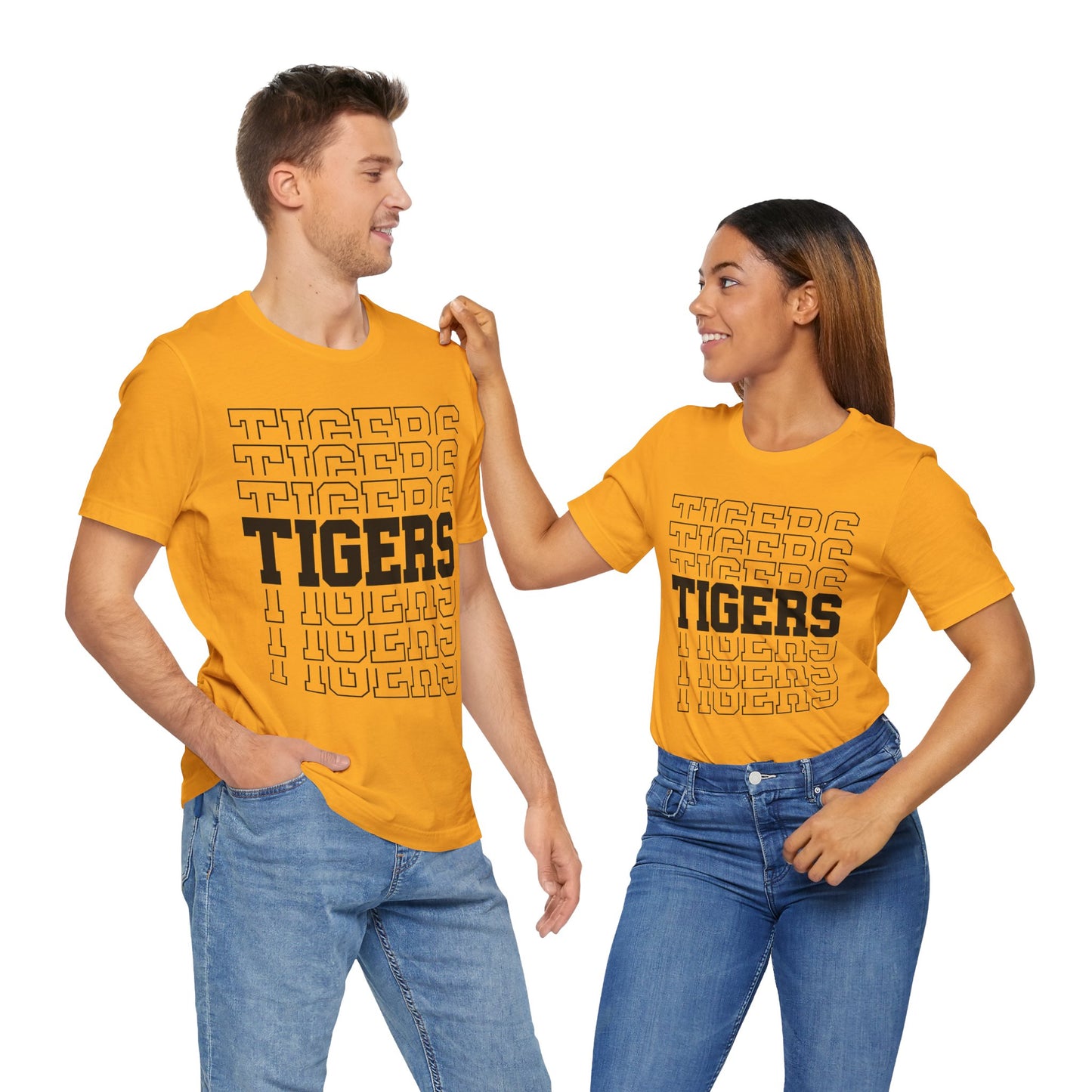 His or Hers Tigers Graphic Tee, Casual Wear, LSU, Baton Rouge