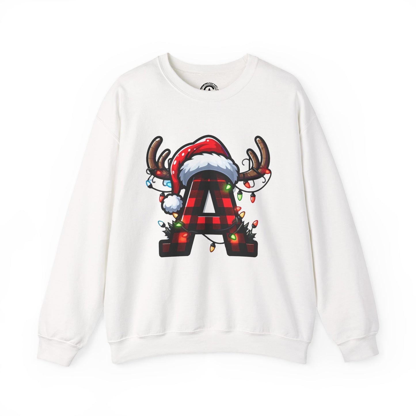 Festive Monogram A Christmas Sweatshirt, Cozy Holiday Crewneck, Personalized Gift for Him/Her, Perfect for Winter Celebrations, Family [...]