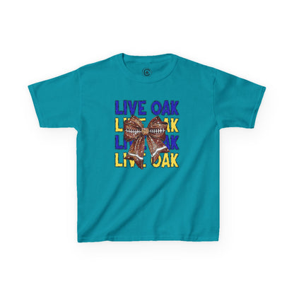 Live Oak Eagles Football Tee for Kids, Youth Sports Shirt, Fun Game Day Outfit, Birthday Gift, Team Spirit Apparel, Family Sportswear