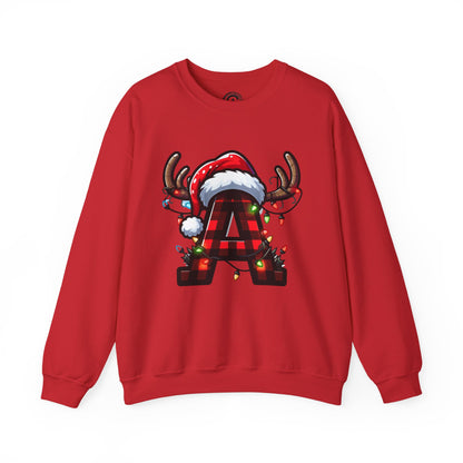 Festive Monogram A Christmas Sweatshirt, Cozy Holiday Crewneck, Personalized Gift for Him/Her, Perfect for Winter Celebrations, Family [...]