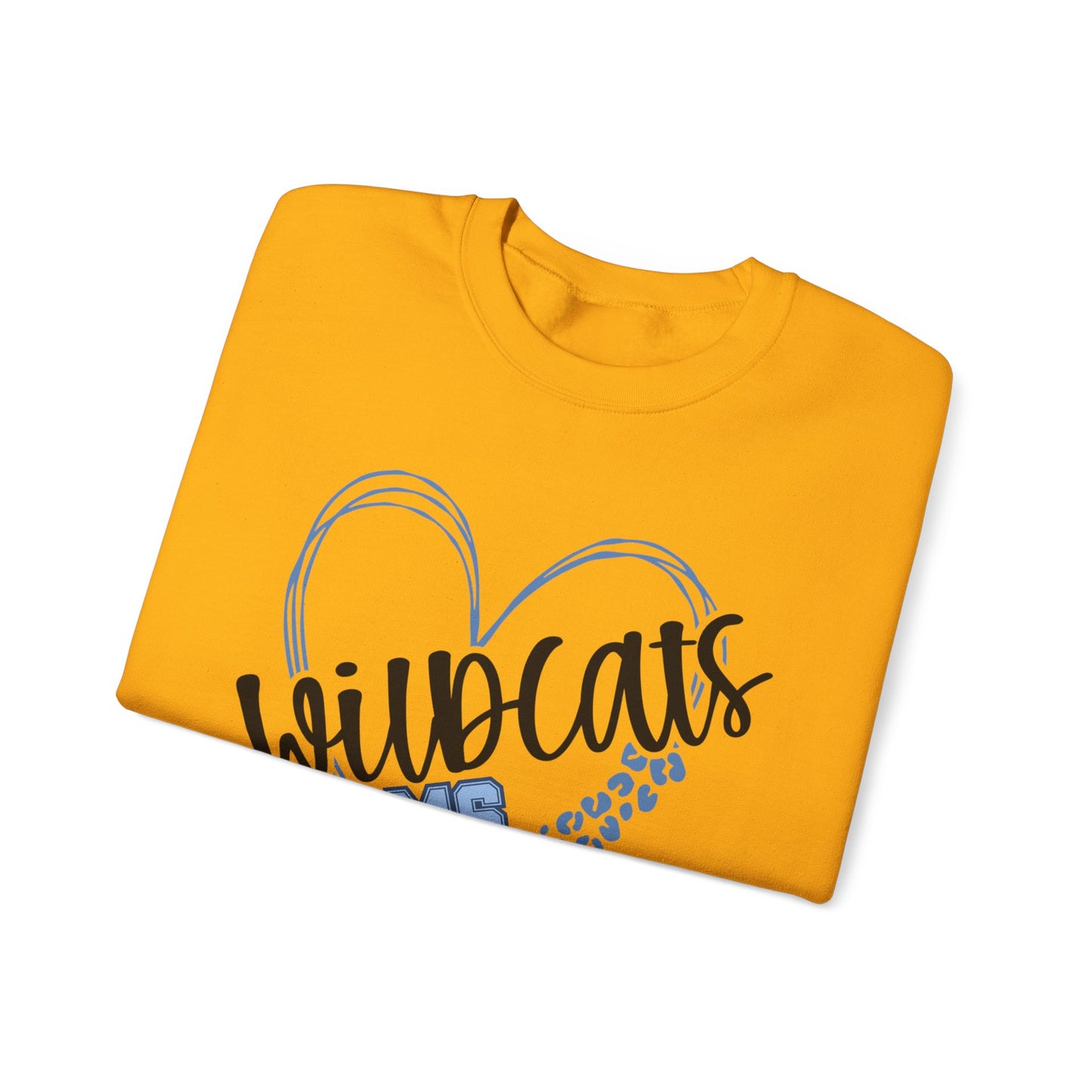 SAMS Wildcats Crewneck Sweatshirt with Heart Design, Comfortable Unisex Sweatshirt, Perfect Gift for School Spirit, Cozy Casual Wear, Great [...]
