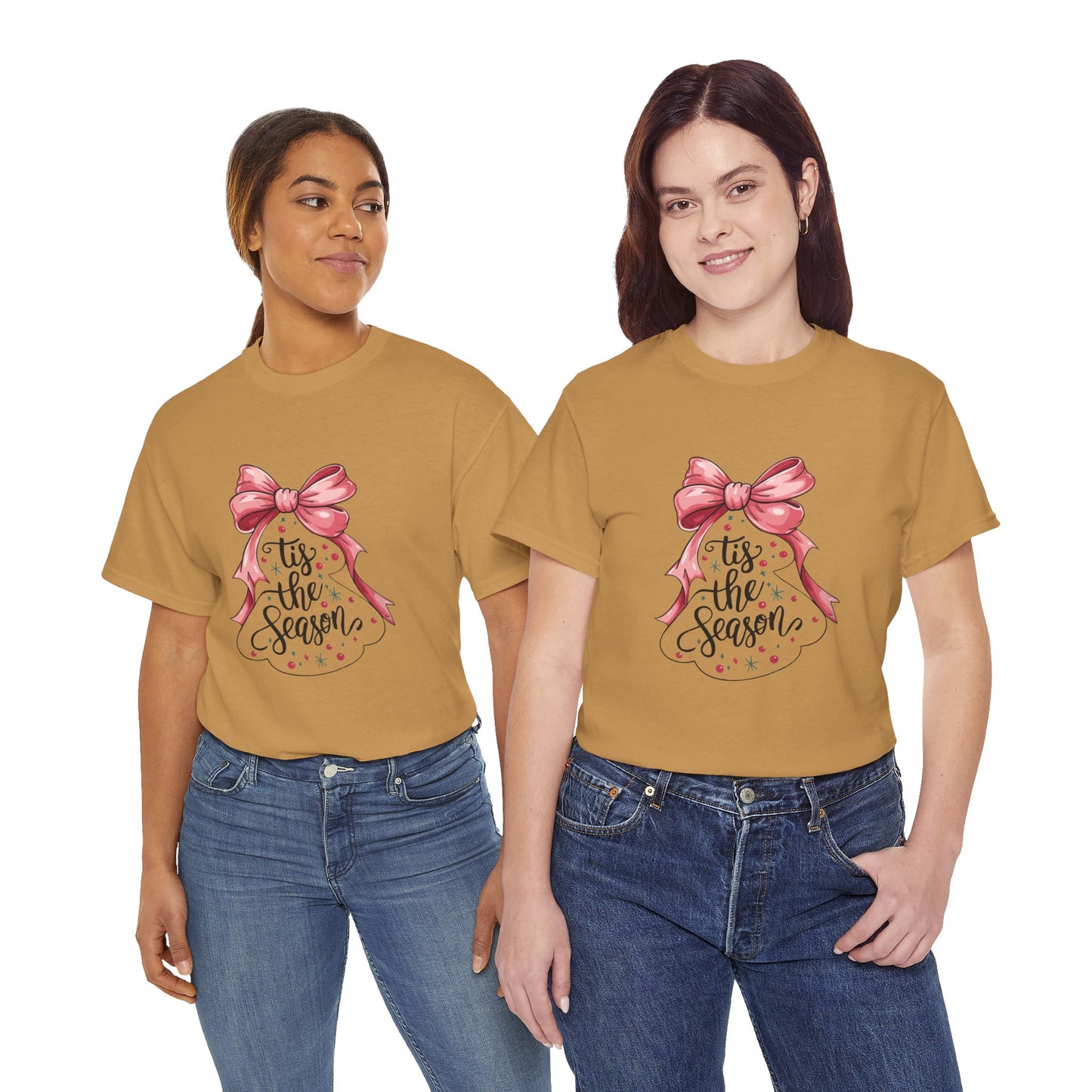 Festive Holiday T-Shirt: 'Tis the Season Tee, Christmas Gift, Family Gatherings, Winter Celebrations, Casual Holiday Wear