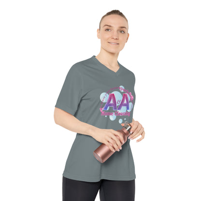 A&A, Original Logo on a 3rd V neck, Team365