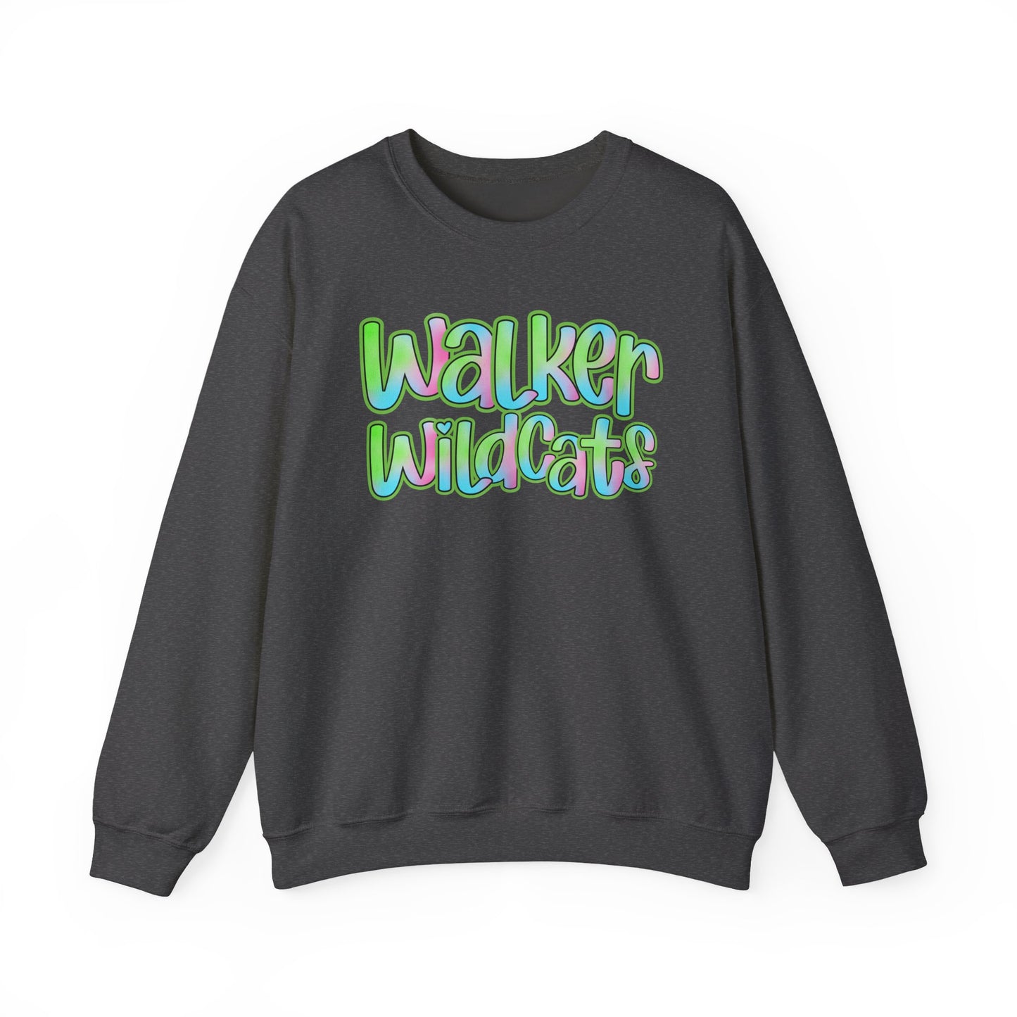 Walker Wildcats Crewneck Sweatshirt, Cozy Unisex Sweatshirt, Perfect Gift for Birthdays, Casual Wear, Wildcat Theme Apparel, Walker, La WHS, WJH