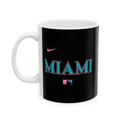 Miami Rec Baseball, Perfect for Coffee Lovers, Gift Idea for Sports Fans, Home Decor, Travel Mug,