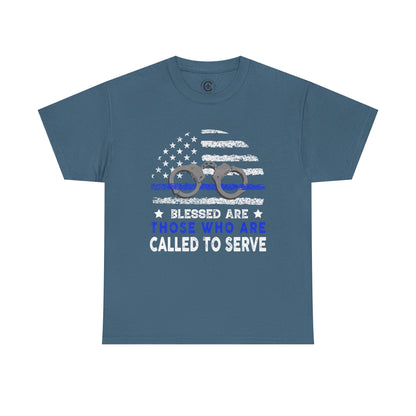 Blessed are those who are called to serve, first responder, Graphic Tee, T-Shirt, Unisex Humor Shirt, Gifts for Friends, Casual Wear, law enforcement