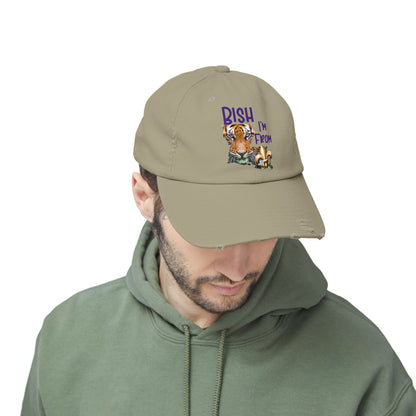 I'm from Louisiana, Unisex Distressed Cap, Baton Rouge, Tigers