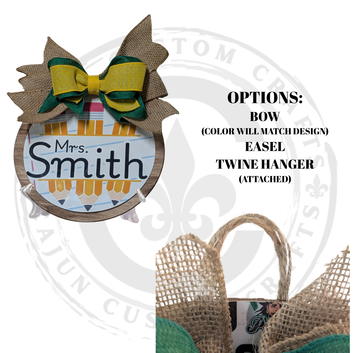 Custom Design Your 8" Round Decor
