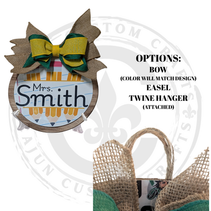 Custom Design Your 8" Round Decor