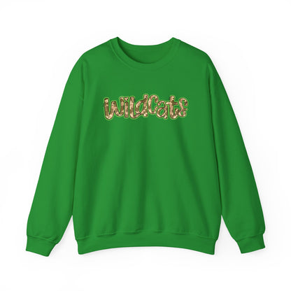 Wildcats Camo Crewneck Sweatshirt, Cozy Unisex Sweatshirt, Perfect Gift for Birthdays, Casual Wear, Wildcat Theme Apparel, Walker, La WHS, WJH