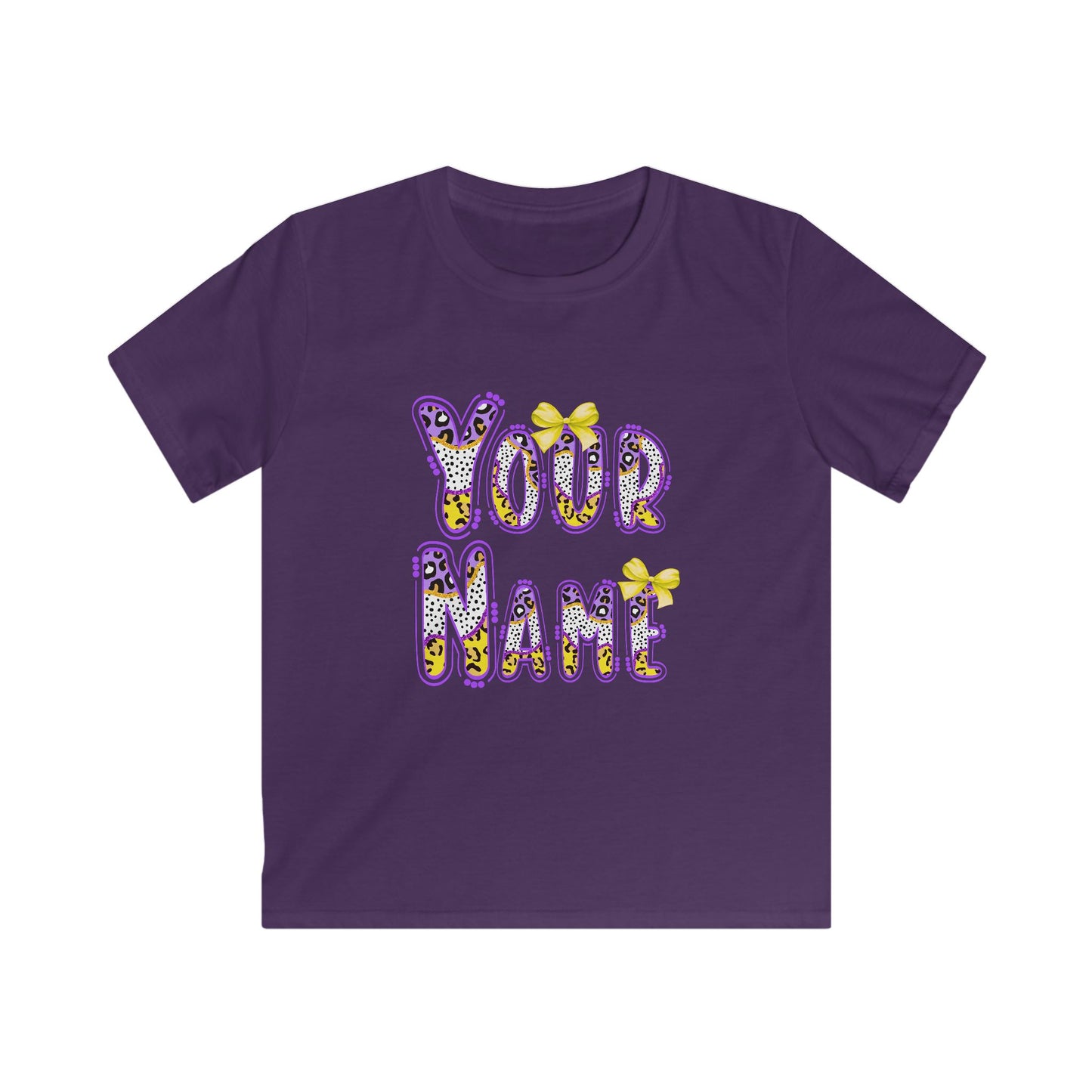 Personalized Tiger's Softstyle Tee - LSU, Baton Rouge