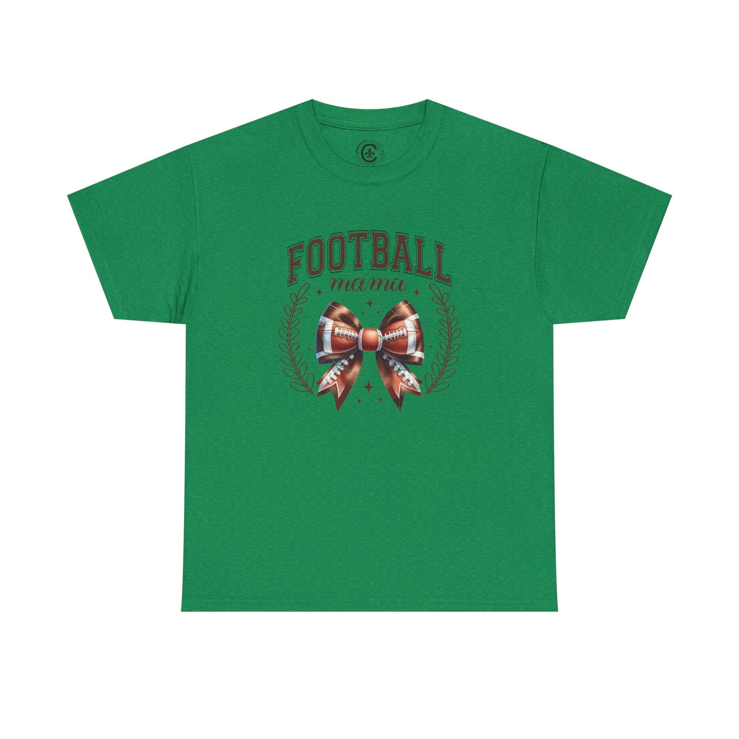 Football Mama Tee - Unisex Heavy Cotton T-Shirt, Sports Mom Gift, Game Day Apparel, Tailgate Outfit, Birthday Present