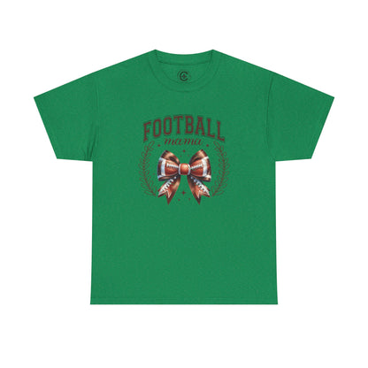 Football Mama Tee - Unisex Heavy Cotton T-Shirt, Sports Mom Gift, Game Day Apparel, Tailgate Outfit, Birthday Present