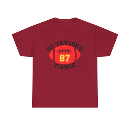 Go Taylor's Fiance, #87 Unisex Heavy Cotton Tee,