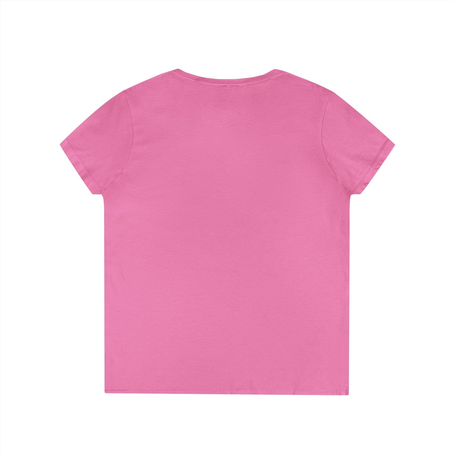 Vibrant Graphic Tee, Ladies' V-Neck T-Shirt, Fun Casual Wear, Perfect for Gifts, Everyday Style, BISH I'M FROM Louisiana