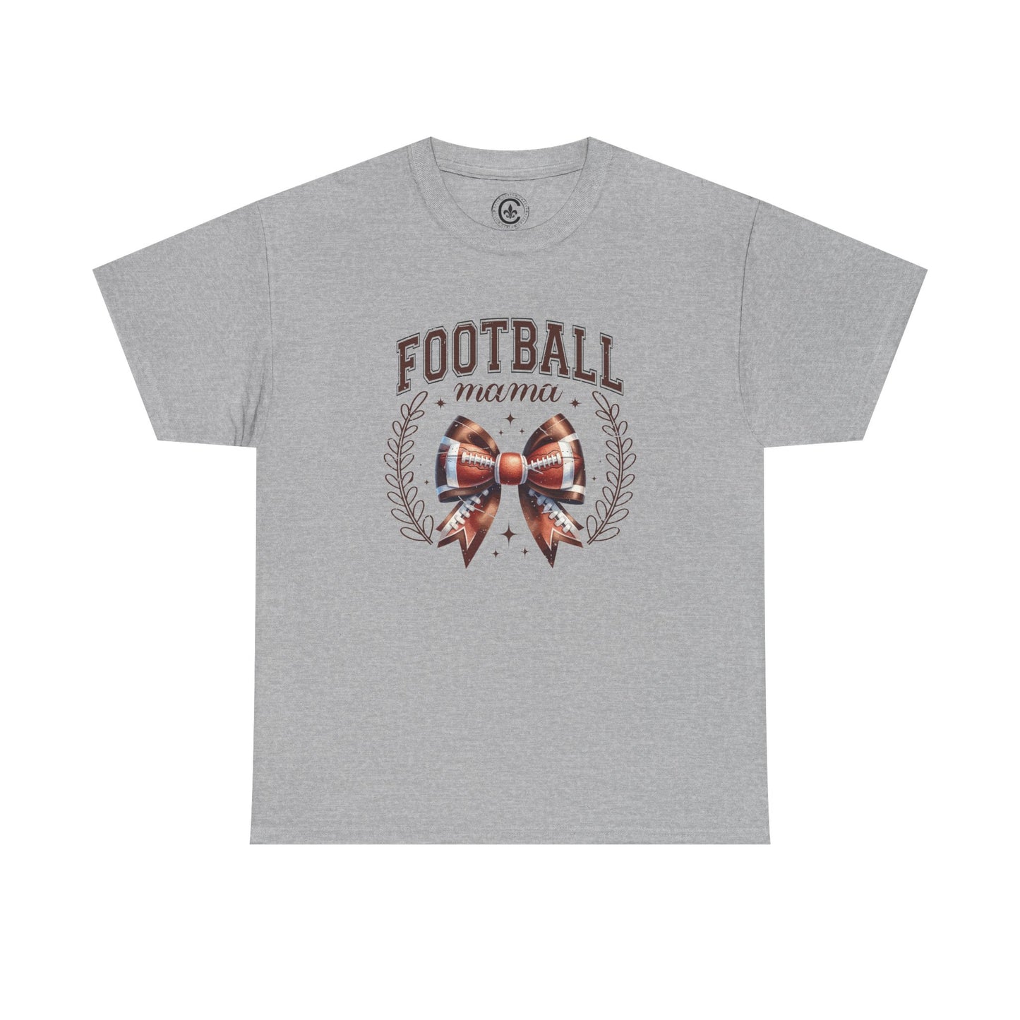 Football Mama Tee - Unisex Heavy Cotton T-Shirt, Sports Mom Gift, Game Day Apparel, Tailgate Outfit, Birthday Present
