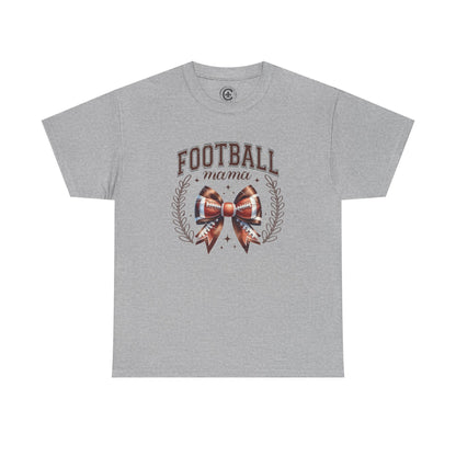 Football Mama Tee - Unisex Heavy Cotton T-Shirt, Sports Mom Gift, Game Day Apparel, Tailgate Outfit, Birthday Present