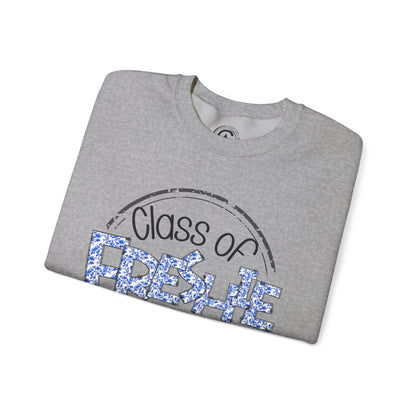 Class of 2029 Unisex Crewneck Sweatshirt, Freshman Gift, Class Sweatshirt, High School Apparel, Graduation Clothing, College Prep Fashion