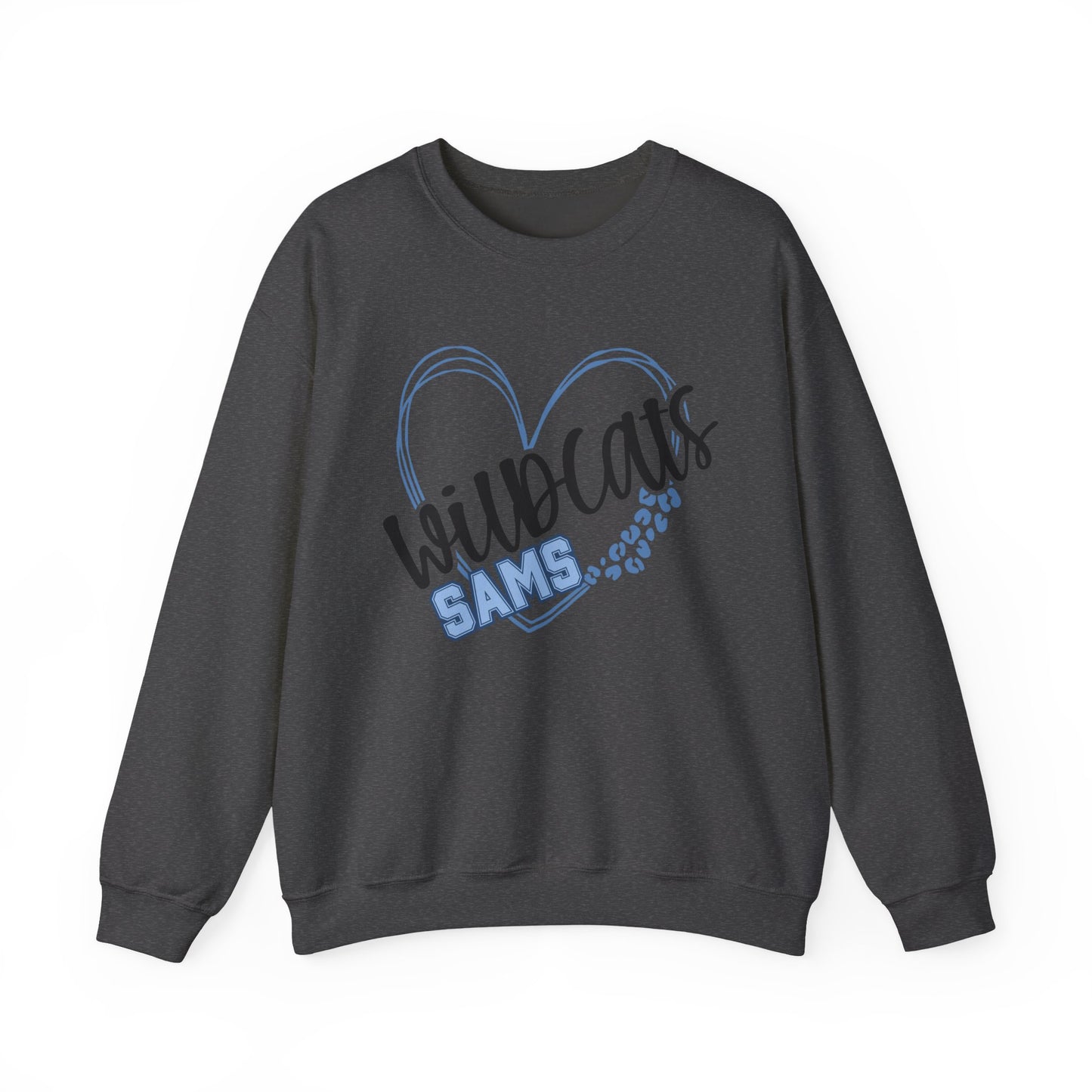 SAMS Wildcats Crewneck Sweatshirt with Heart Design, Comfortable Unisex Sweatshirt, Perfect Gift for School Spirit, Cozy Casual Wear, Great [...]