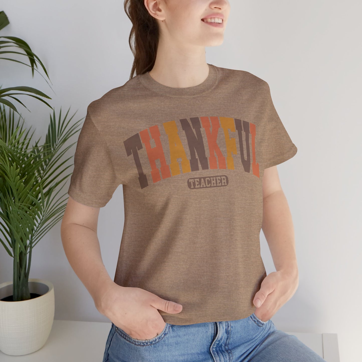 Thankful Teacher Tee, Unisex, Thanksgiving