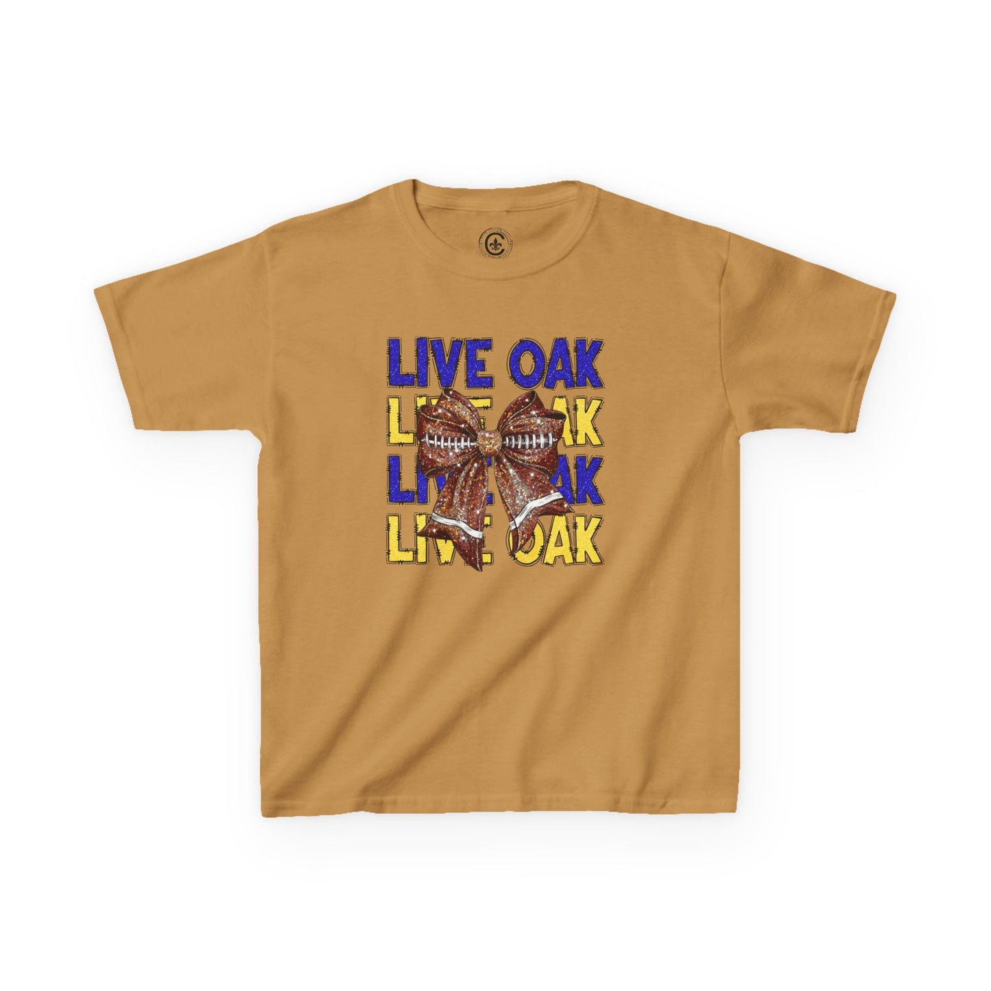 Live Oak Eagles Football Tee for Kids, Youth Sports Shirt, Fun Game Day Outfit, Birthday Gift, Team Spirit Apparel, Family Sportswear