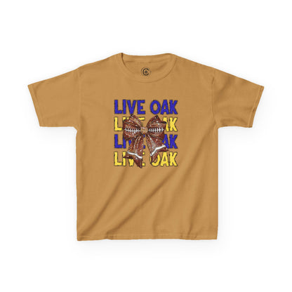 Live Oak Eagles Football Tee for Kids, Youth Sports Shirt, Fun Game Day Outfit, Birthday Gift, Team Spirit Apparel, Family Sportswear