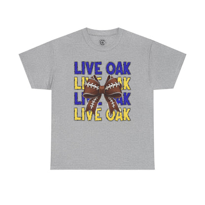 Live Oak Eagles Football Tee, Unisex Cotton Shirt, Sports Fan Apparel, Game Day Outfit, Team Spirit Clothing