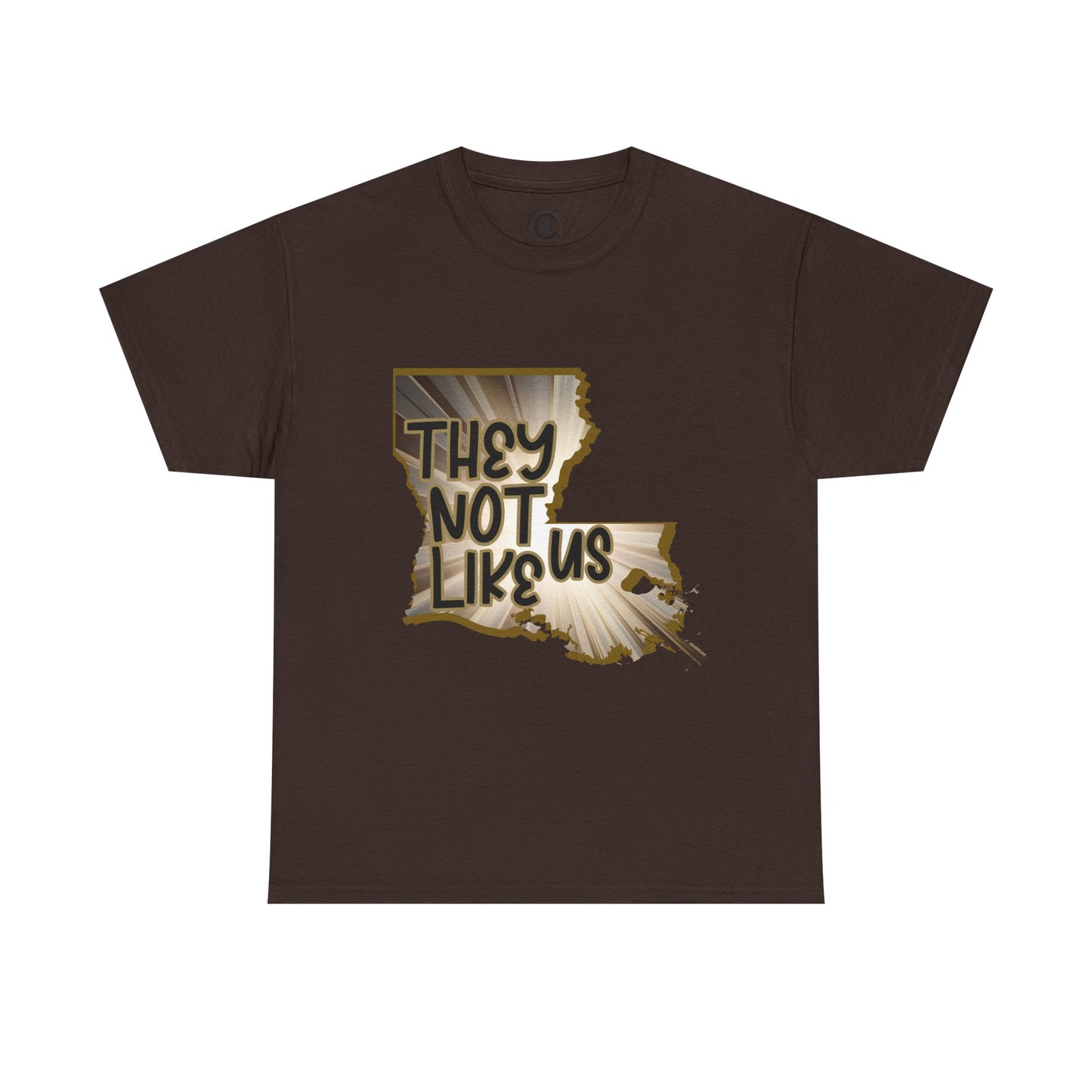 Louisiana Pride Unisex Heavy Cotton Tee | They Not Like Us, Southern Statement Shirt, Gift for Locals, Casual Wear, Streetwear