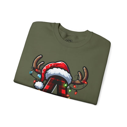 Festive Monogram A Christmas Sweatshirt, Cozy Holiday Crewneck, Personalized Gift for Him/Her, Perfect for Winter Celebrations, Family [...]