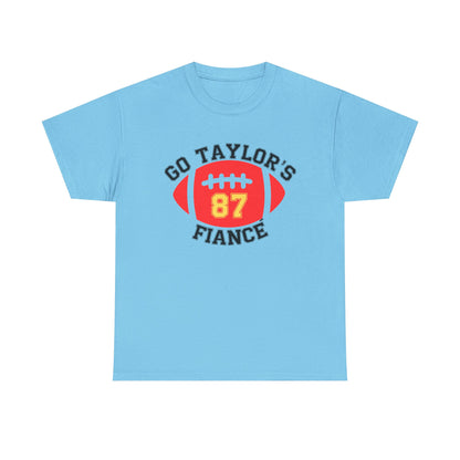 Go Taylor's Fiance, #87 Unisex Heavy Cotton Tee,