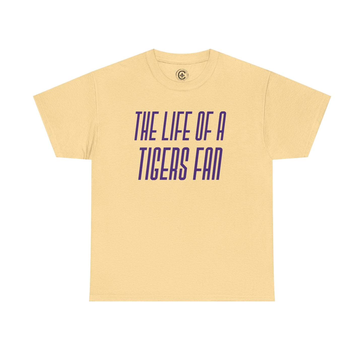 The life of a Tiger Fan  Unisex Heavy Cotton T-Shirt Music Lover Shirt, TS12 12 Swiftie, lsu. tigers