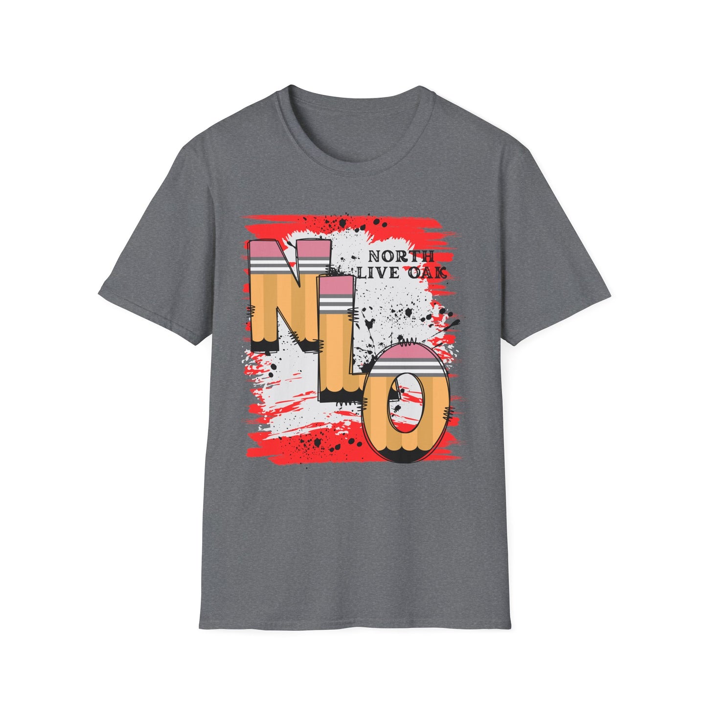 North Live Oak Pencil School, Livingston Parish on a soft tshirt