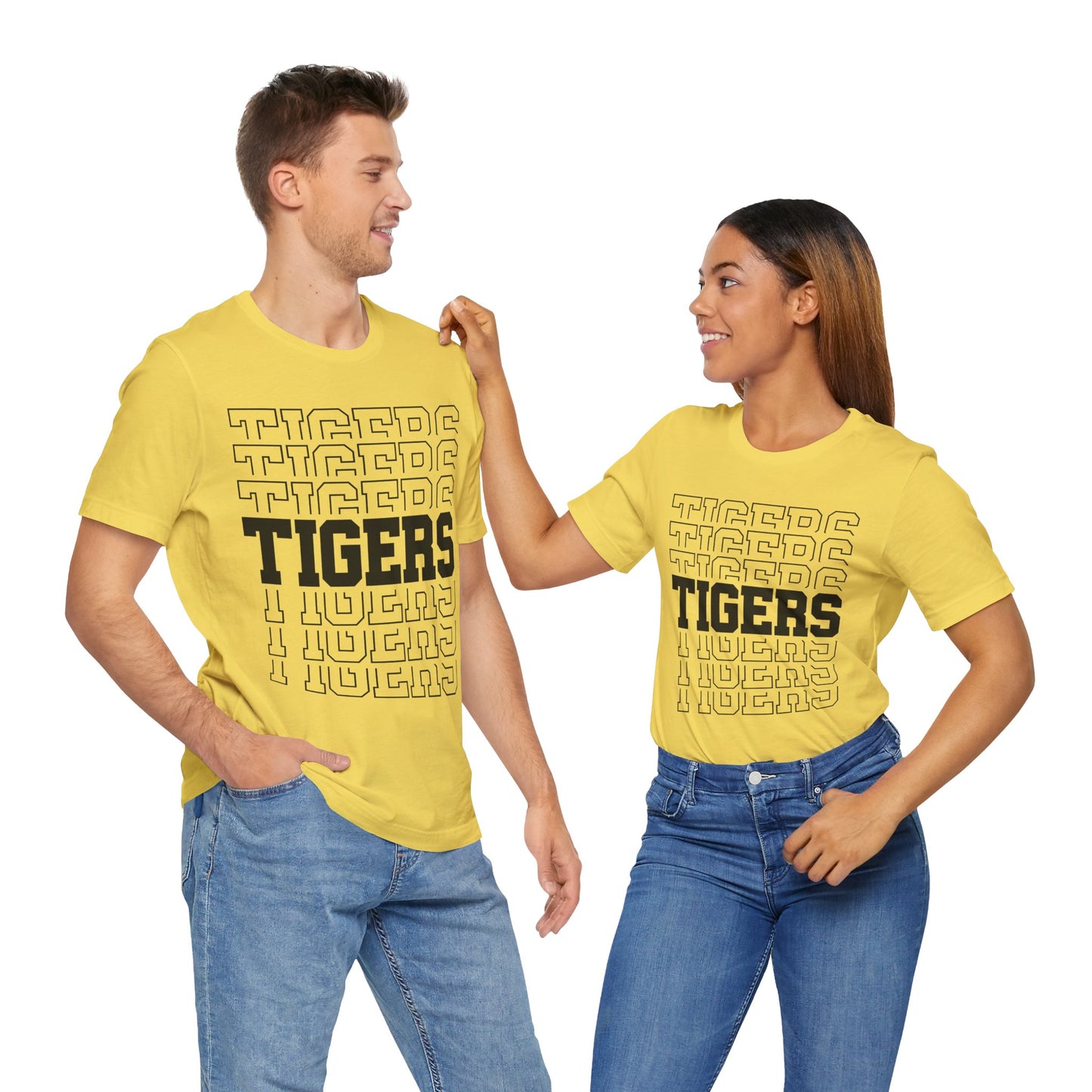 His or Hers Tigers Graphic Tee, Casual Wear, LSU, Baton Rouge