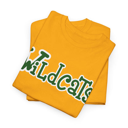 Wildcats Unisex Heavy Cotton Tee - Perfect for Game Day, Casual Wear, Gifts, School Events, Sports Enthusiasts