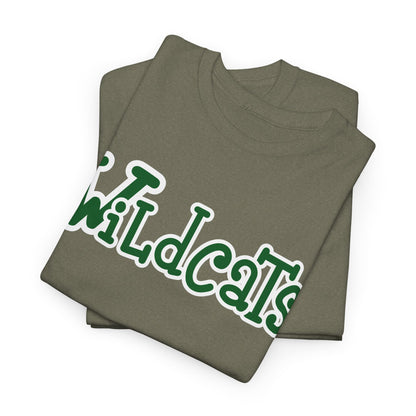 Wildcats Unisex Heavy Cotton Tee - Perfect for Game Day, Casual Wear, Gifts, School Events, Sports Enthusiasts