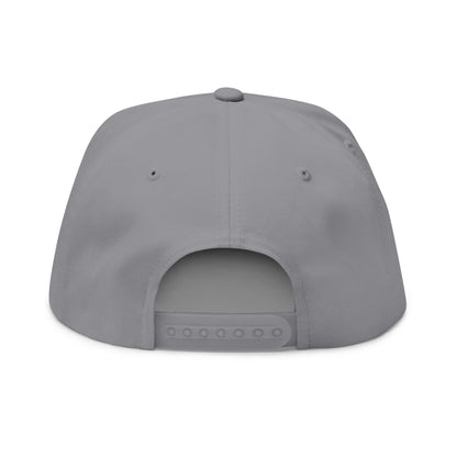 Tigers Embroidered Flat Bill Cap with 'TIGERS' Design, Trendy Snapback Hat, Sports Fan Gear, Casual Wear, Unique Gift for Him/Her