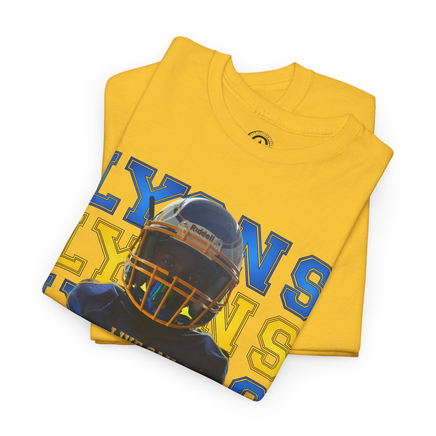Personalized Football Player Unisex tshirt, add your player's picture and last name or whatever you want we love custom designs