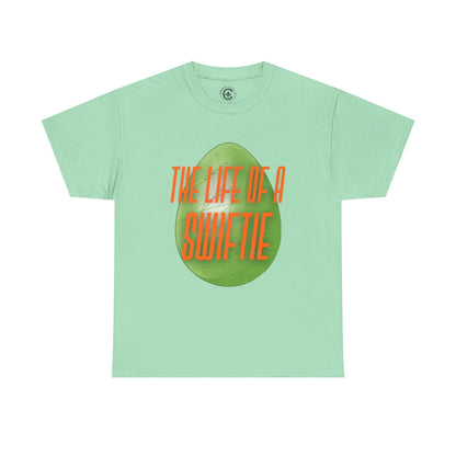 The life of a Swiftie with a green glitter easter egg - Unisex Heavy Cotton T-Shirt Music Lover Shirt, TS12 12 Swiftie