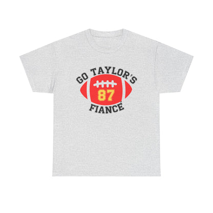 Go Taylor's Fiance, #87 Unisex Heavy Cotton Tee,