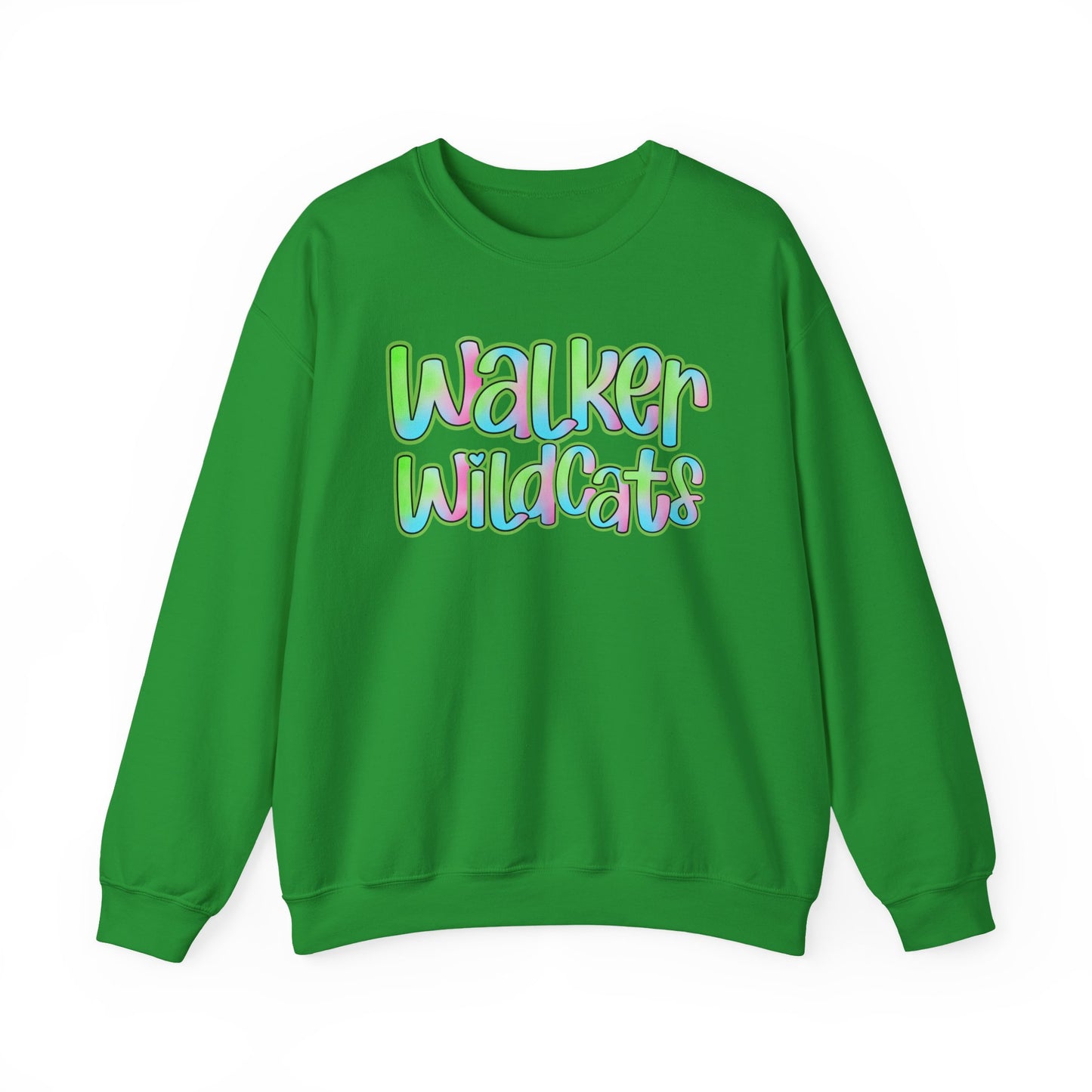 Walker Wildcats Crewneck Sweatshirt, Cozy Unisex Sweatshirt, Perfect Gift for Birthdays, Casual Wear, Wildcat Theme Apparel, Walker, La WHS, WJH